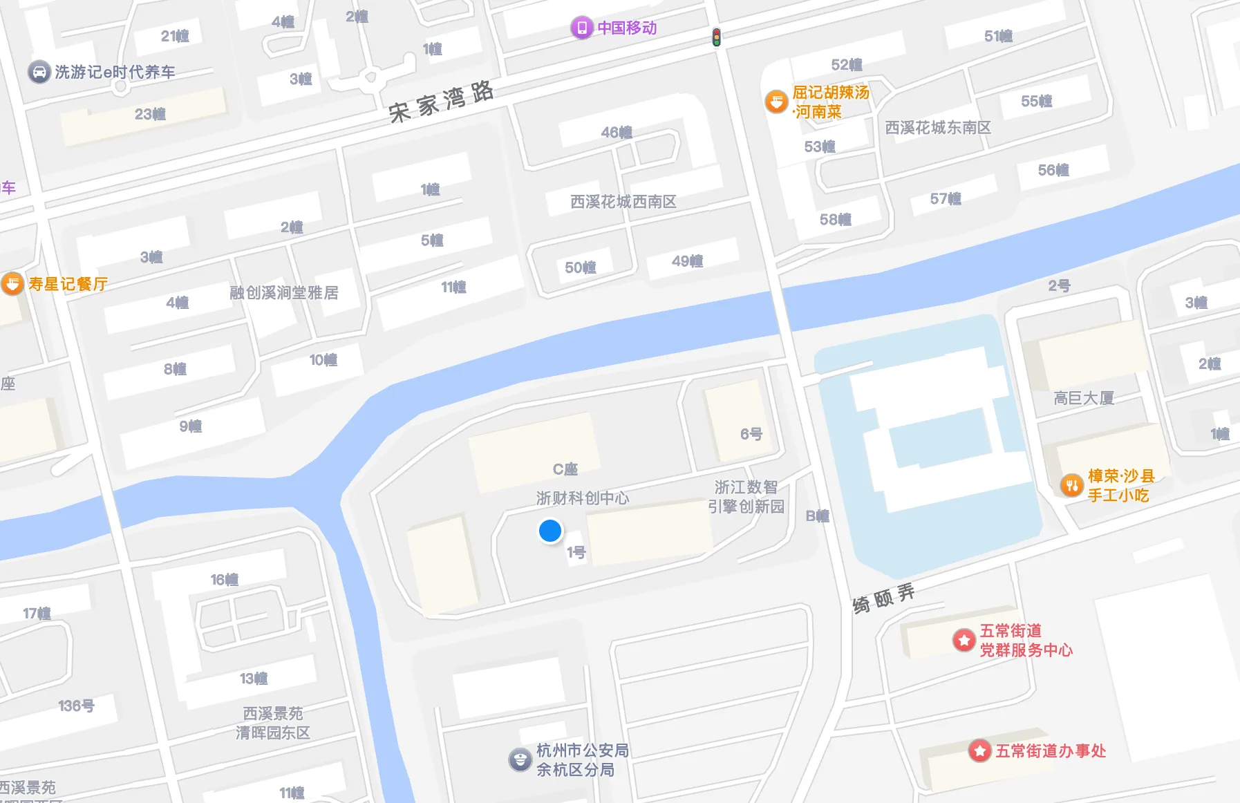 希农智能总部地图